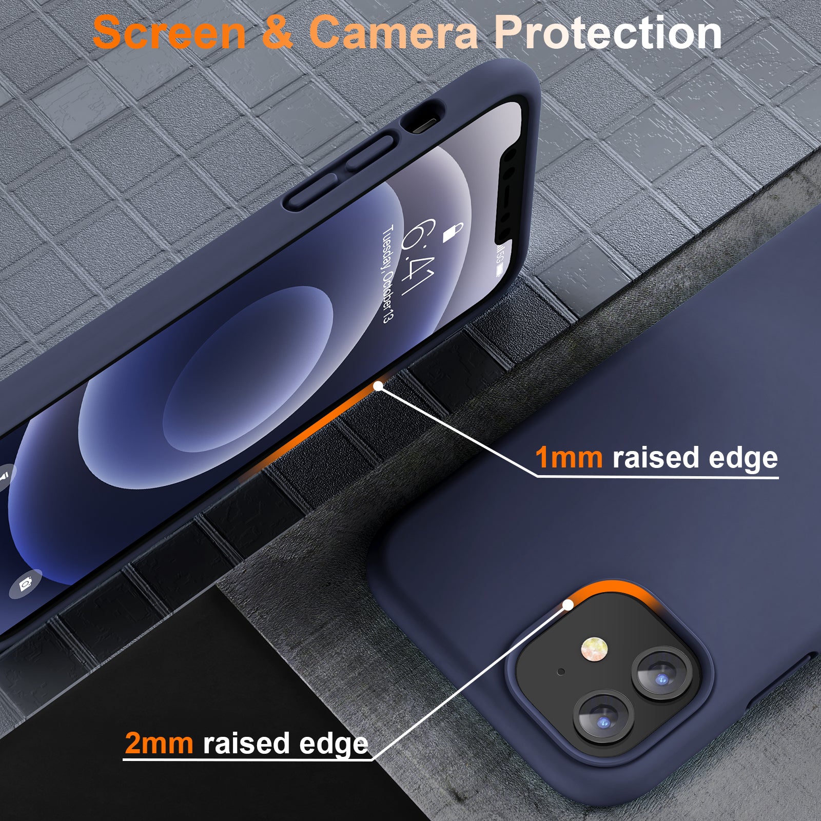 Fashion Series│Arc Silicone Case for iPhone 12/12 Pro