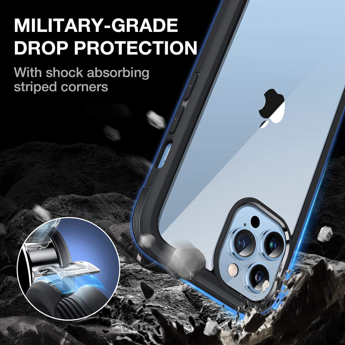 Classic Series│Slim Bumper Case for iPhone 13 Pro Max