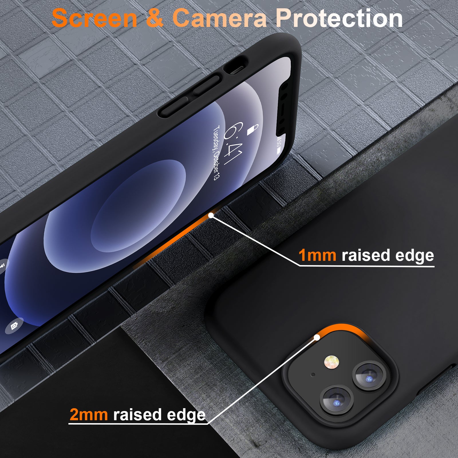 Fashion Series│Arc Silicone Case for iPhone 12/12 Pro