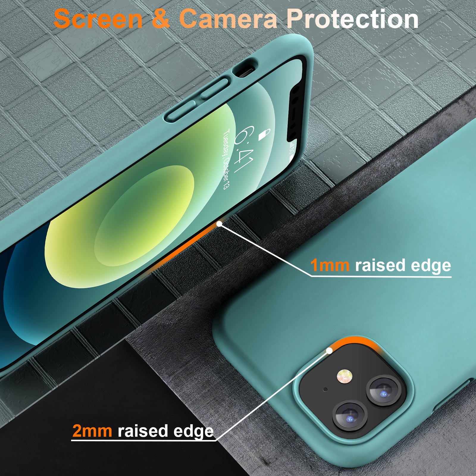 Fashion Series│Arc Silicone Case for iPhone 12/12 Pro