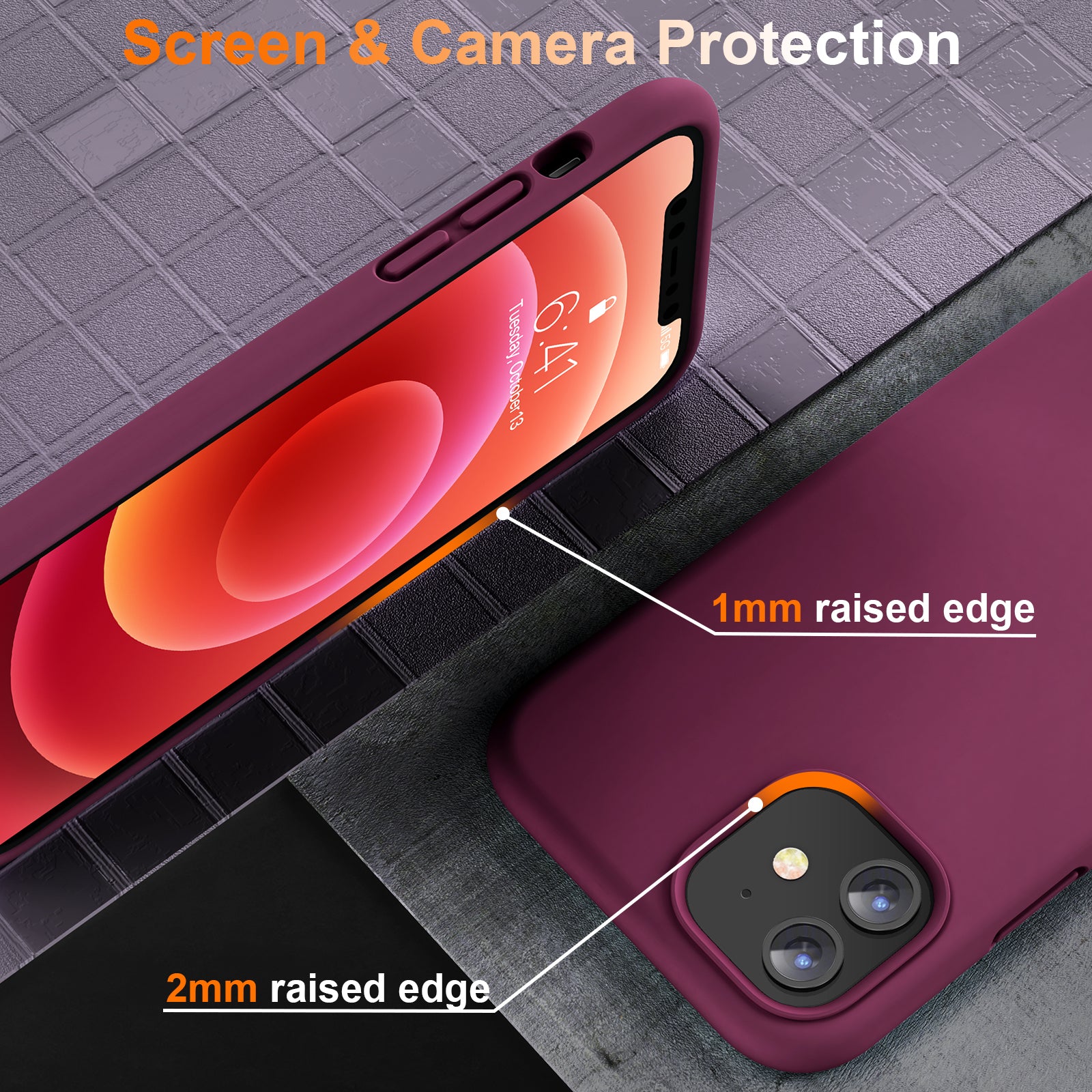 Fashion Series│Arc Silicone Case for iPhone 12/12 Pro