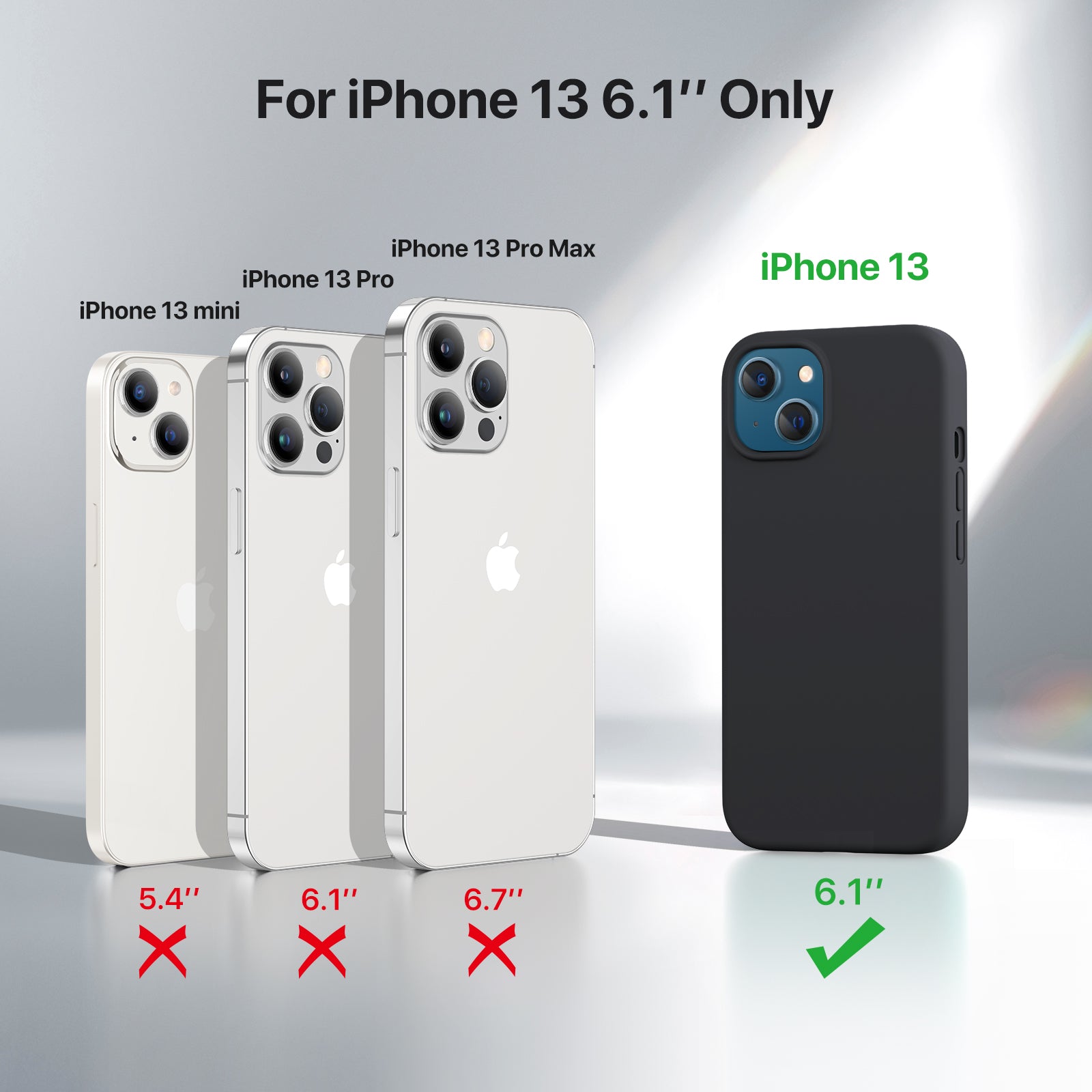 Fashion Series│Silicone Case for iPhone 13