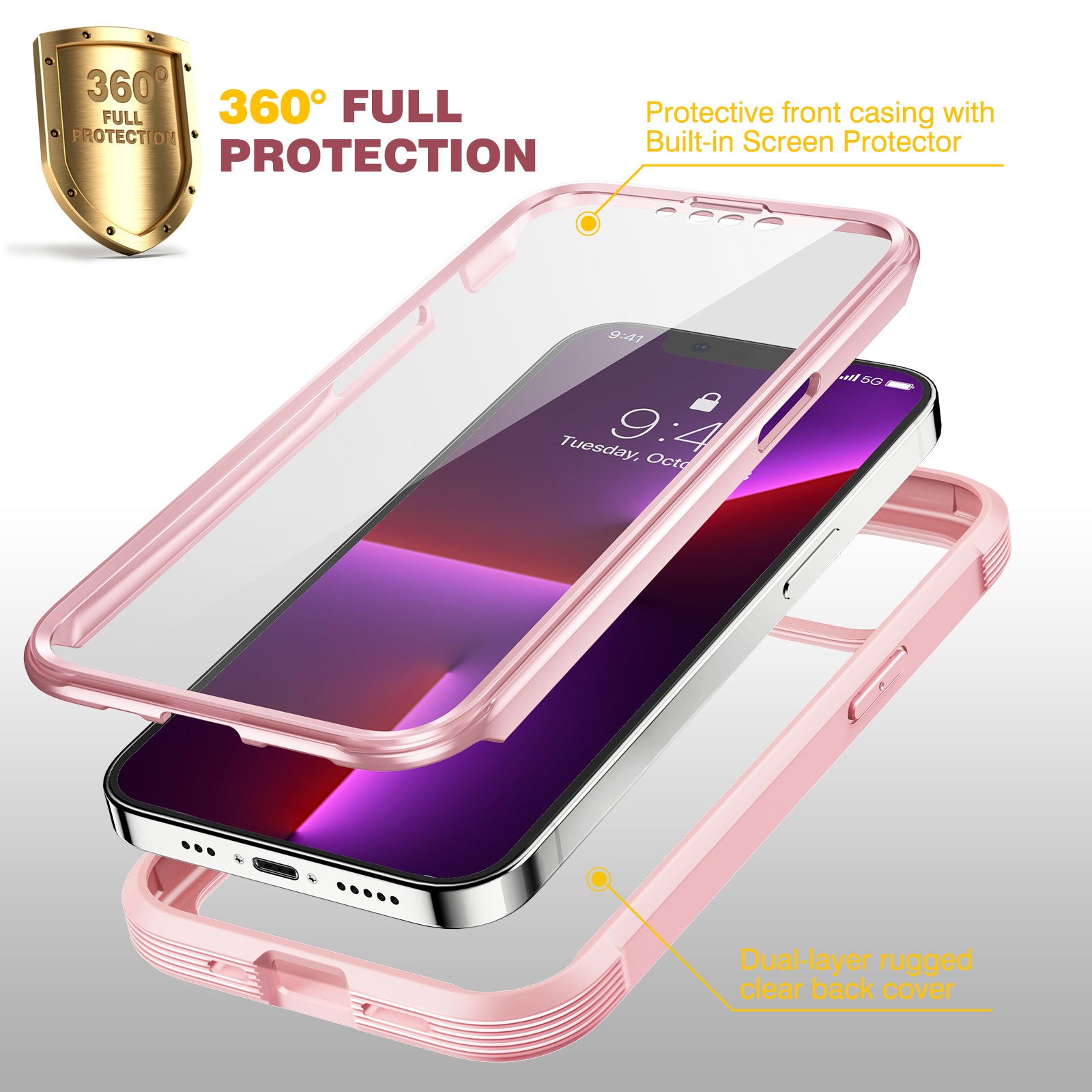 Defender Series│Resin Case for iPhone 13 Pro