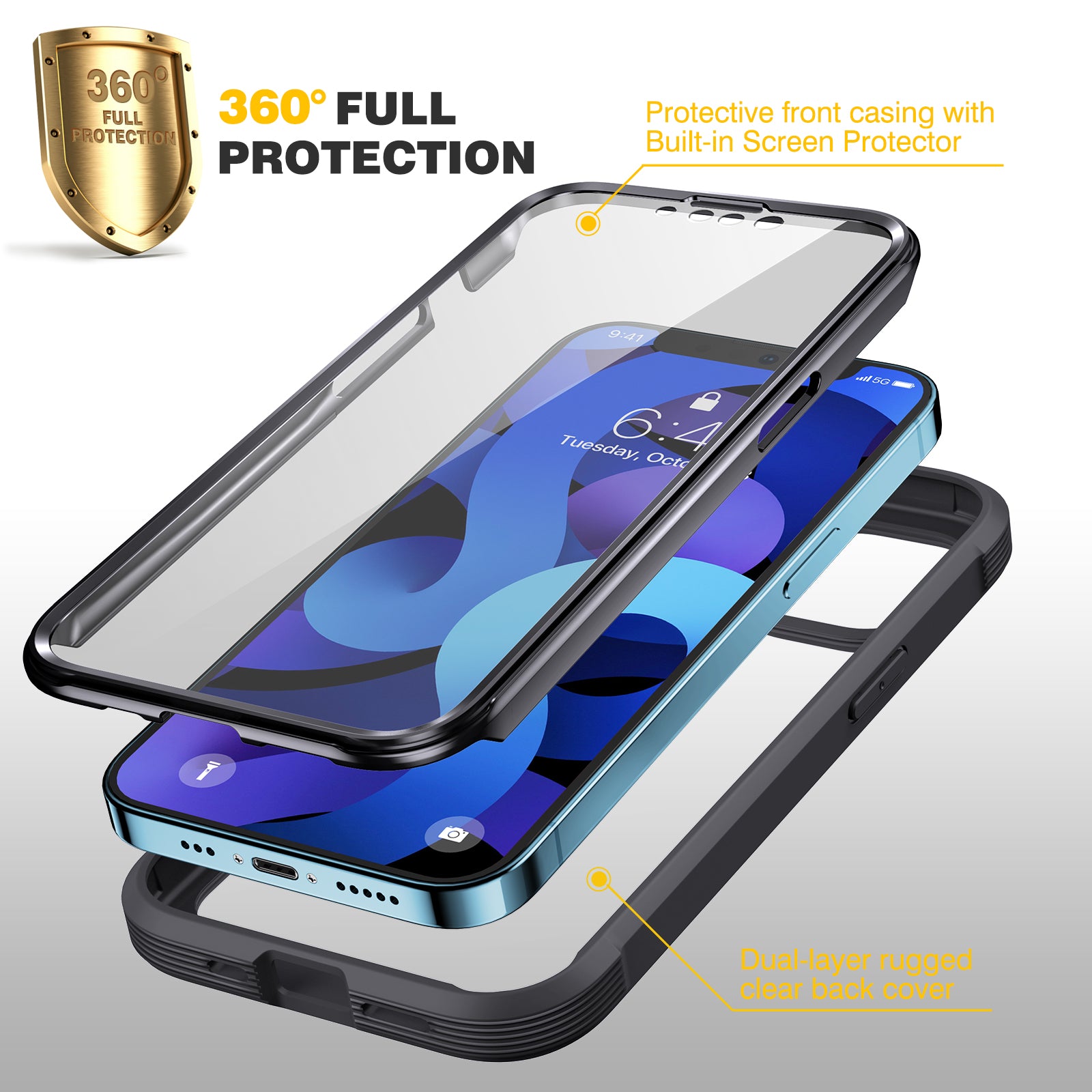 Defender Series│Resin Case for iPhone 13 Pro Max