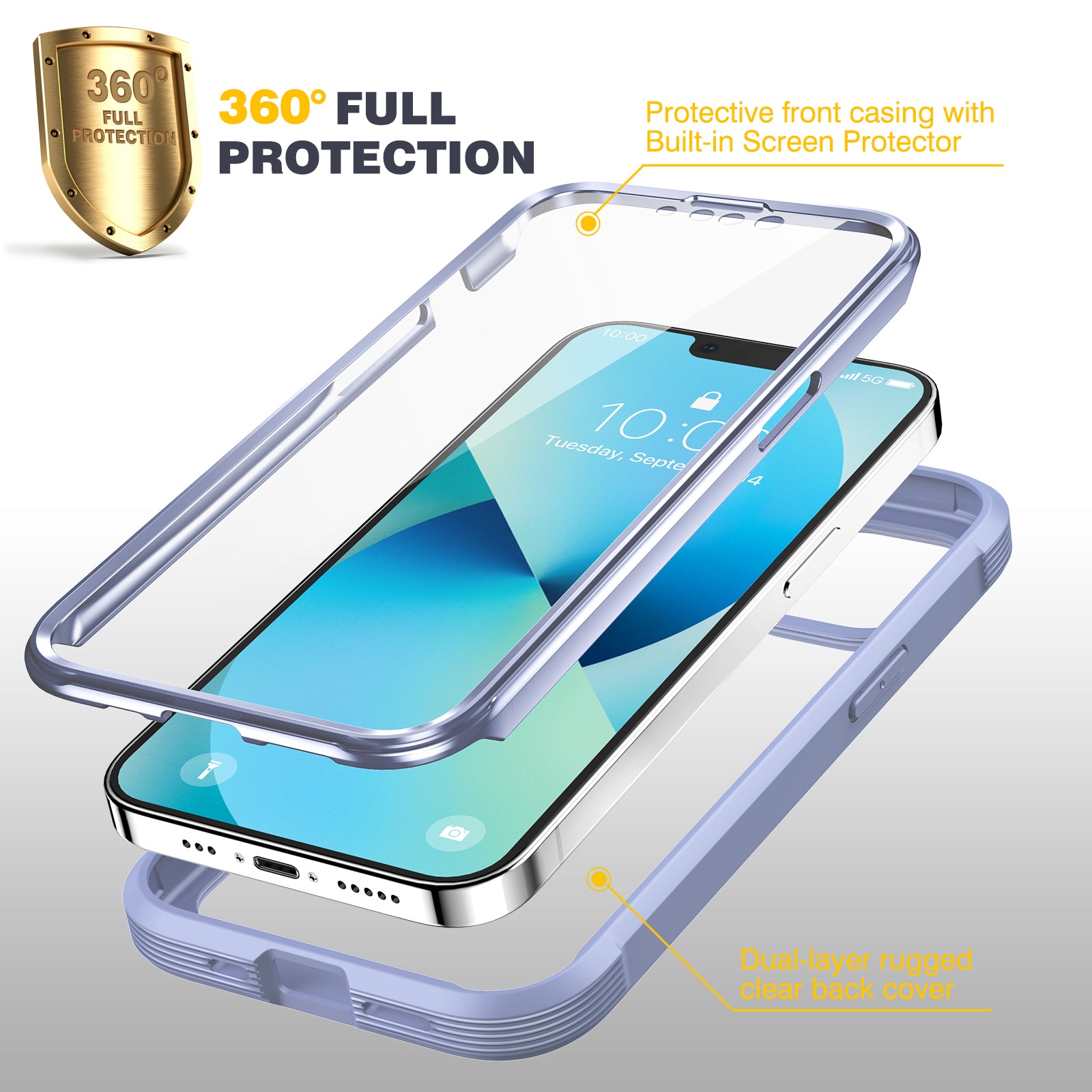 Defender Series│Resin Case for iPhone 13