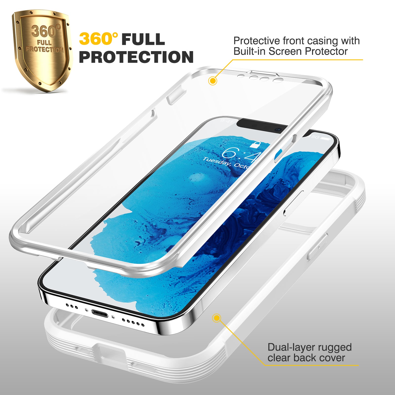 Defender Series│Resin Case for iPhone 13