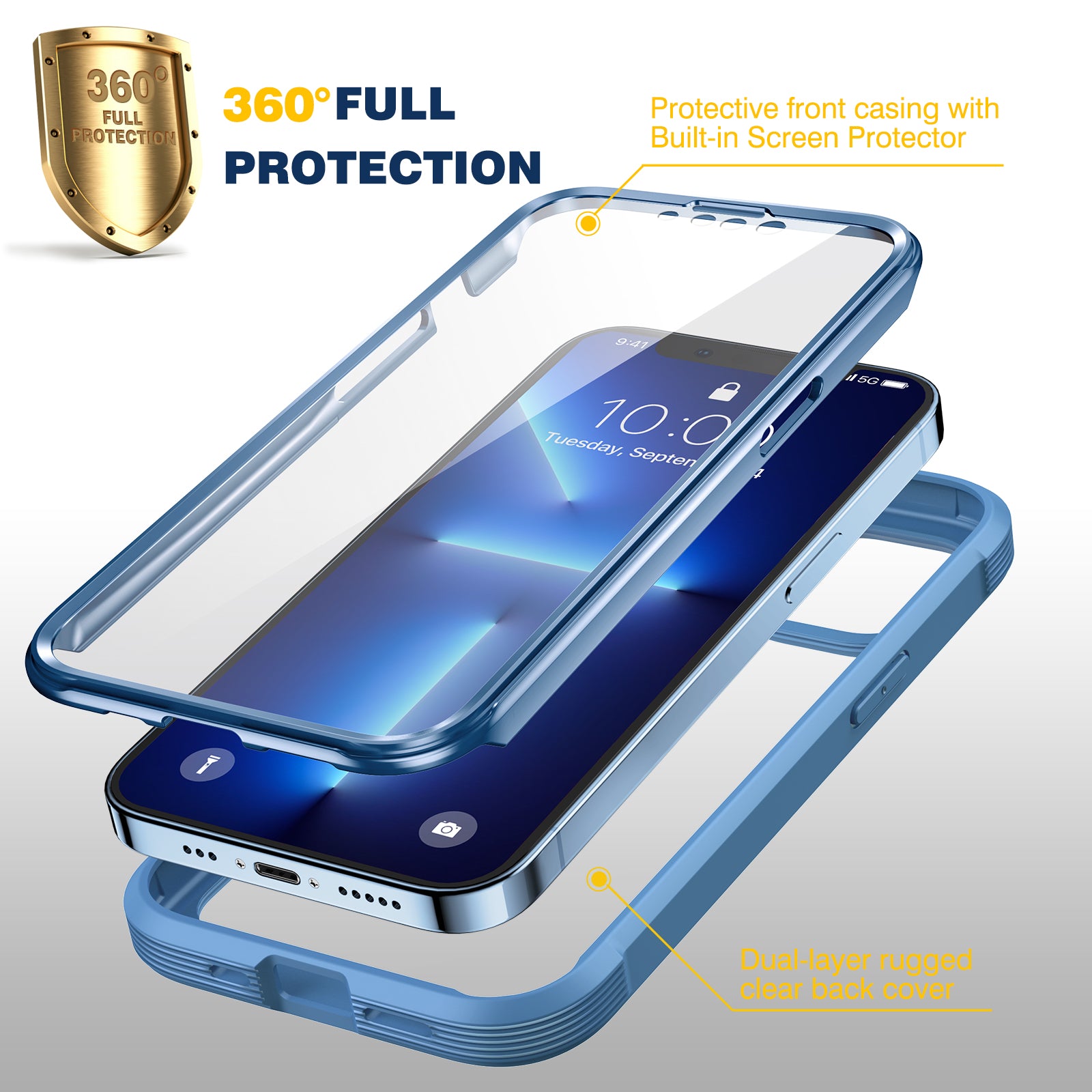 Defender Series│Resin Case for iPhone 13 Pro Max
