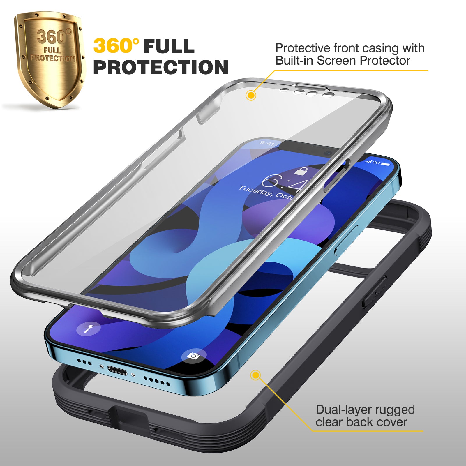 Defender Series│Resin Case for iPhone 13 Pro