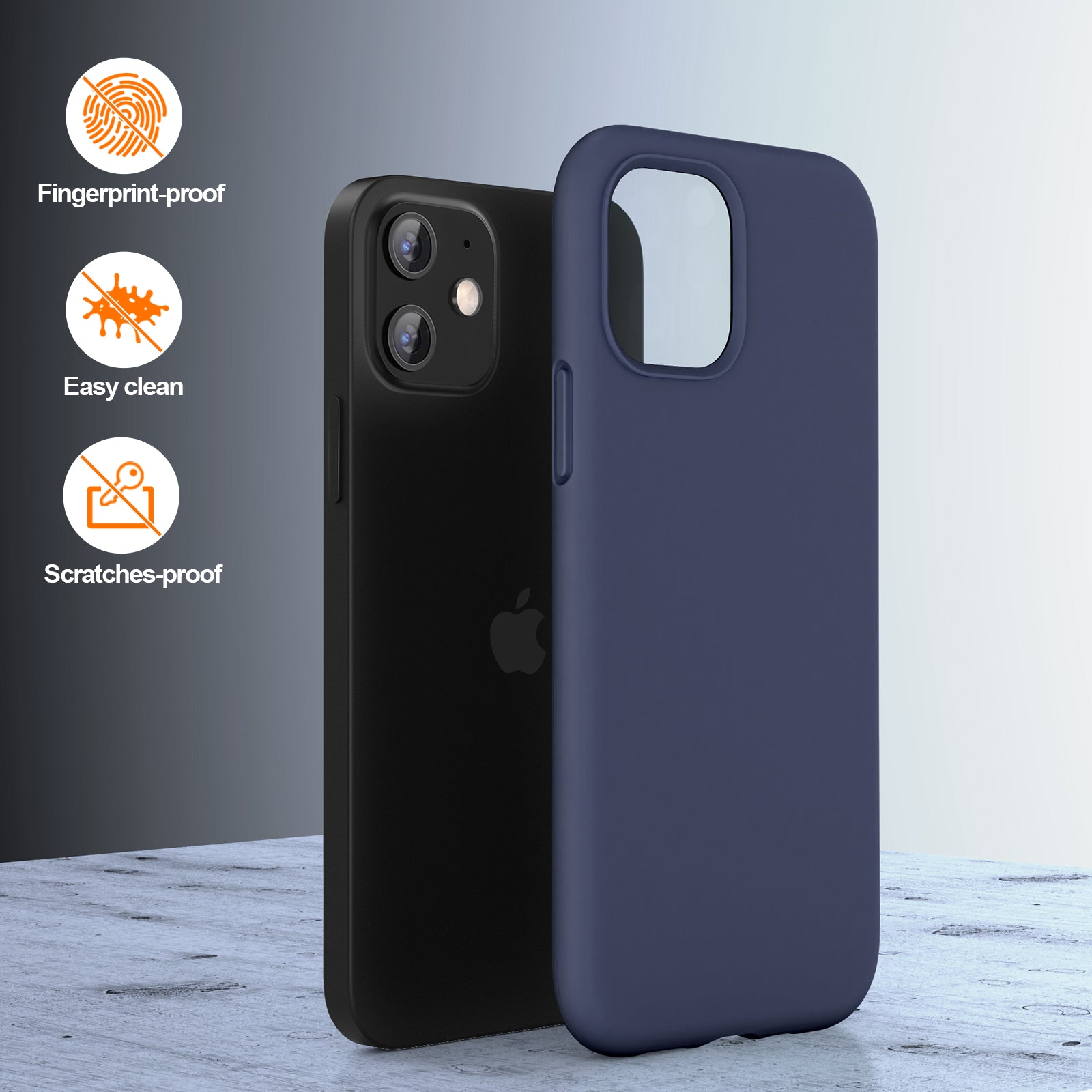 Fashion Series│Arc Silicone Case for iPhone 12/12 Pro