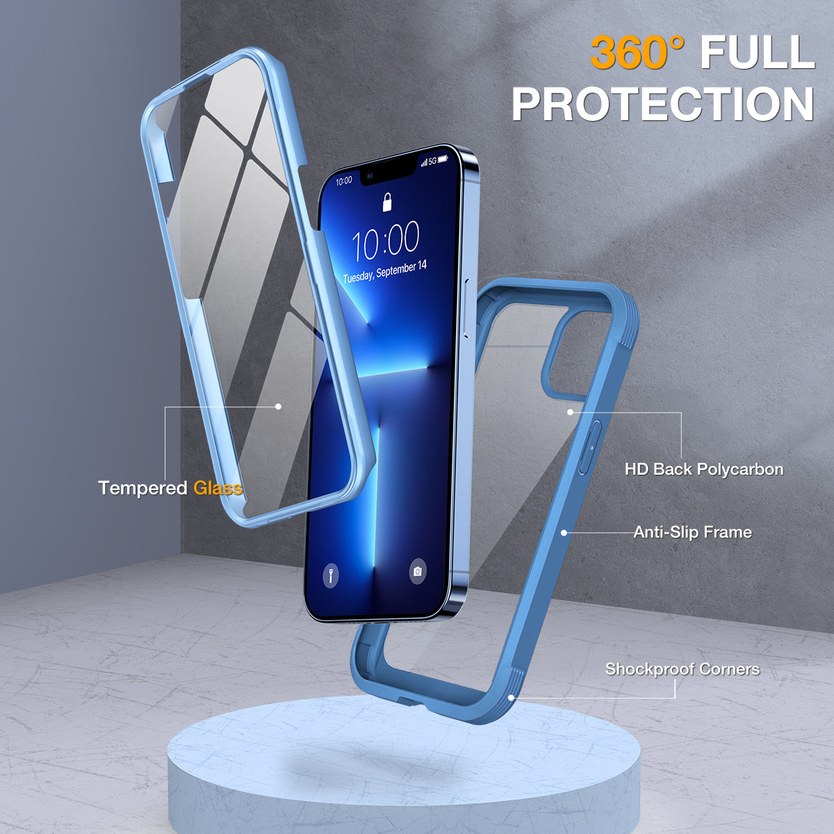 Diamond Series│Glass Case for iPhone 13 Pro Max