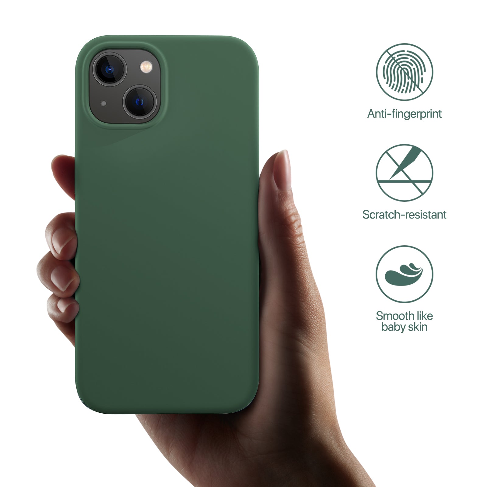 Fashion Series│Silicone Case for iPhone 13