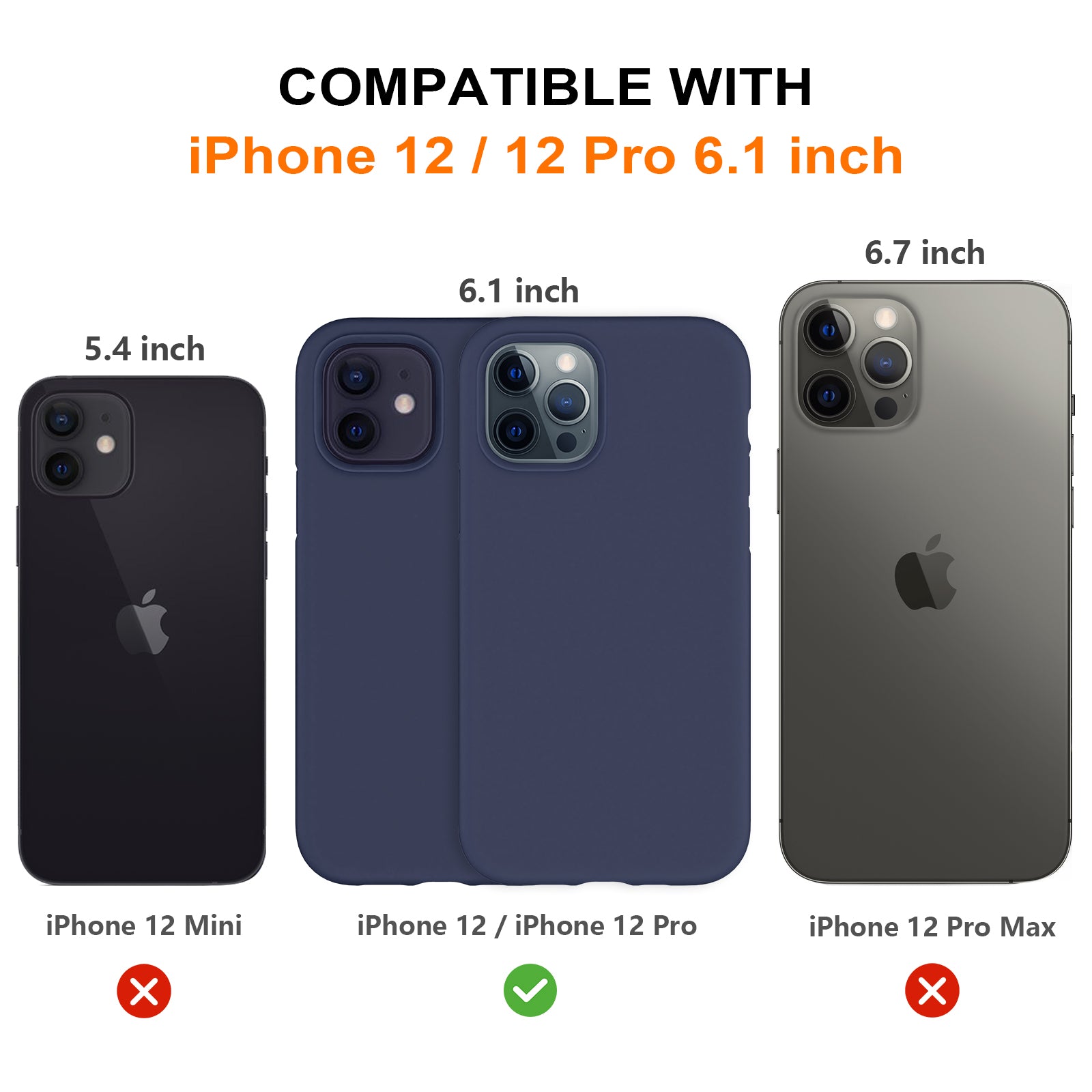 Fashion Series│Arc Silicone Case for iPhone 12/12 Pro