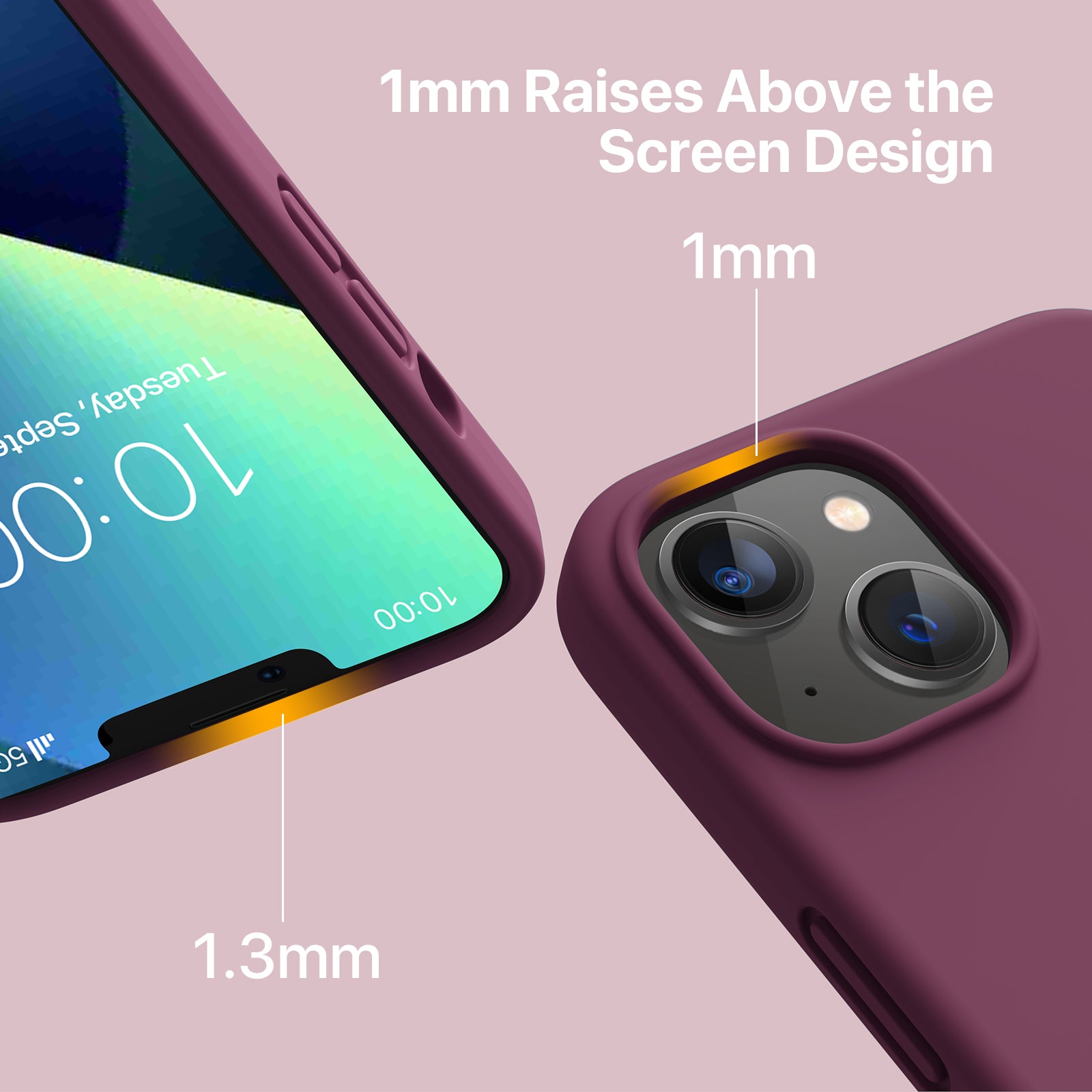 Fashion Series│Silicone Case for iPhone 13