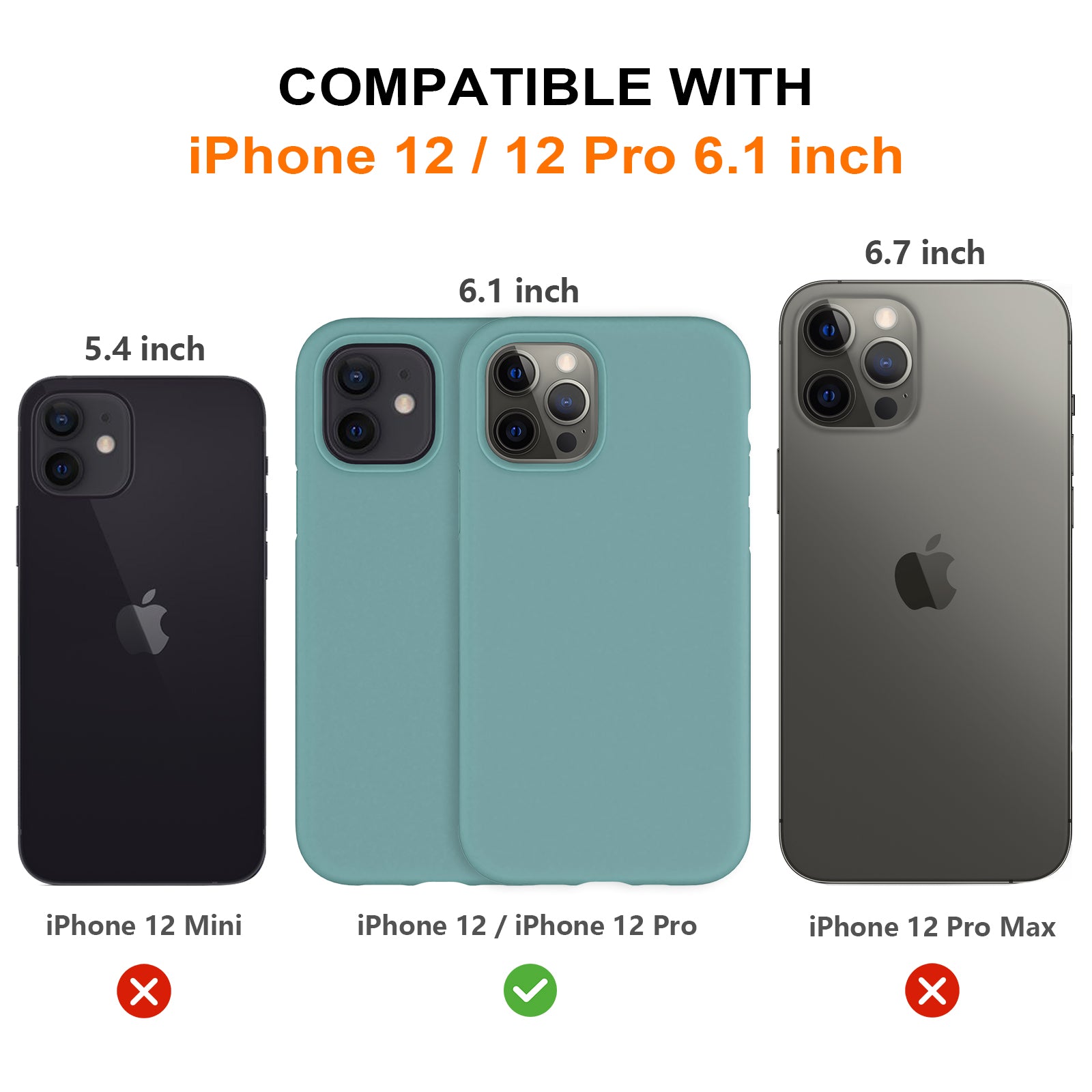 Fashion Series│Arc Silicone Case for iPhone 12/12 Pro