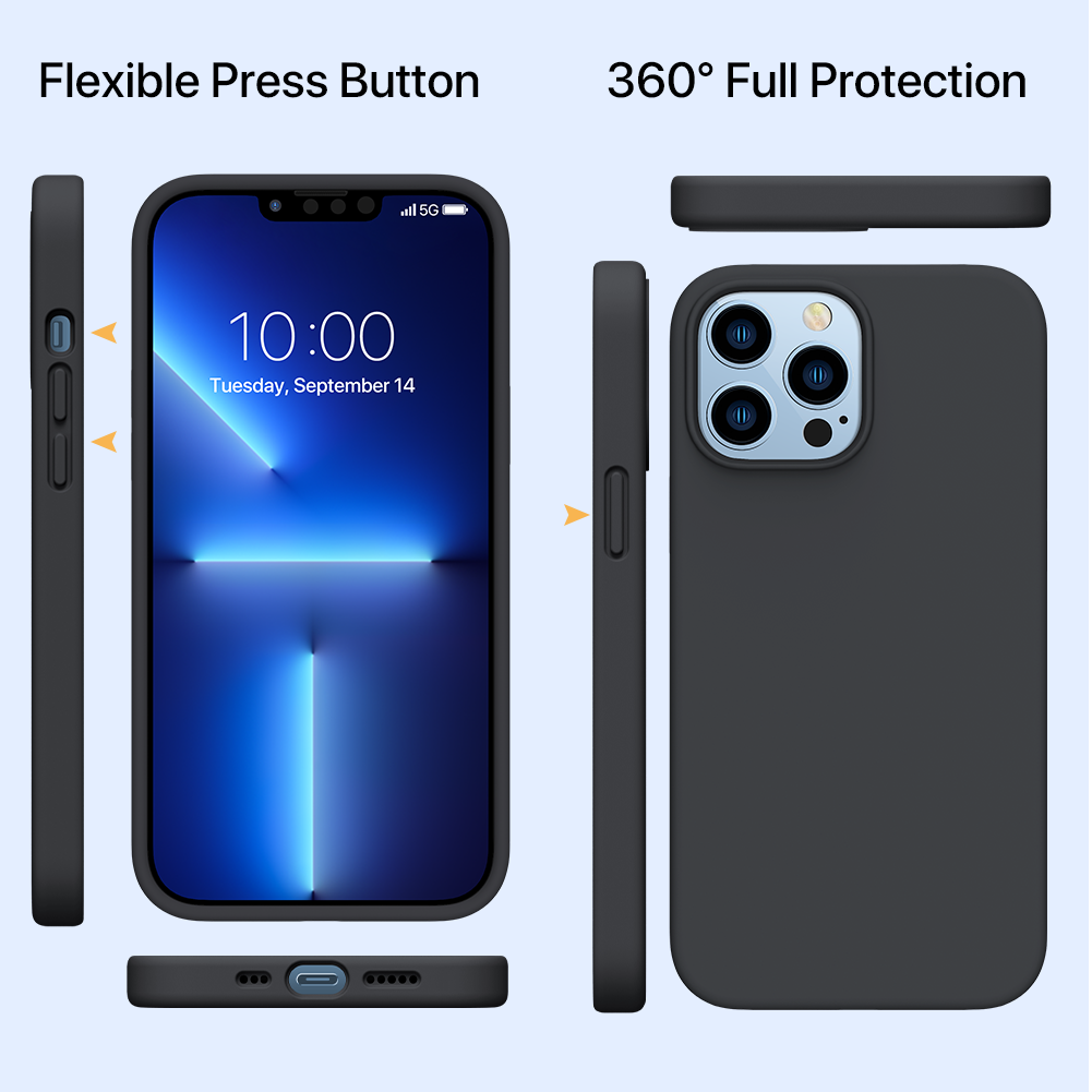 Fashion Series│Silicone Case for iPhone 13 Pro
