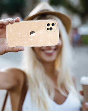 Defender Series│Glitter Resin Case for iPhone 12/12 Pro