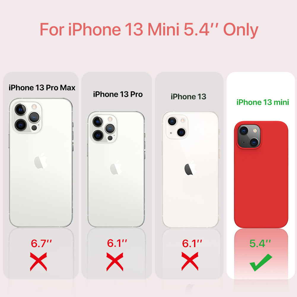 Fashion Series│Silicone Case for iPhone 13 Mini