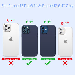 Fashion Series│Silicone Case for iPhone 12/12 Pro