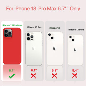 Fashion Series│Silicone Case for iPhone 13 Pro Max