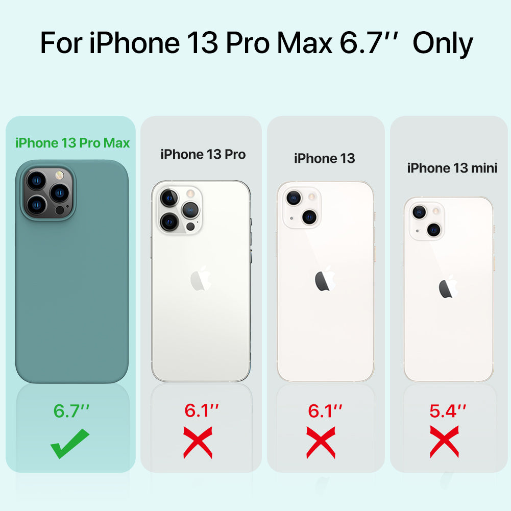Fashion Series│Silicone Case for iPhone 13 Pro Max