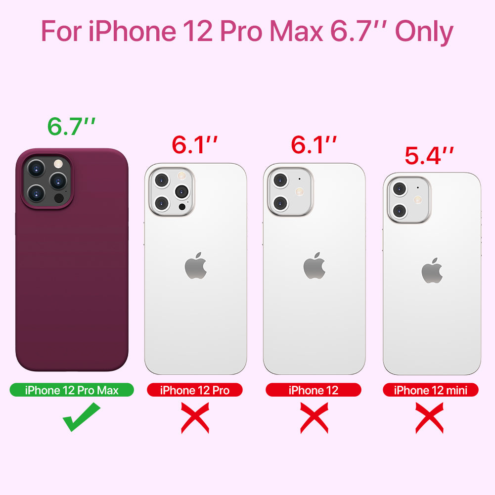 Fashion Series│Silicone Case for iPhone 12 Pro Max