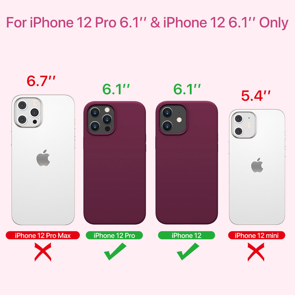 Fashion Series│Silicone Case for iPhone 12/12 Pro
