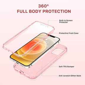 Defender Series│Glitter Resin Case for iPhone 12/12 Pro