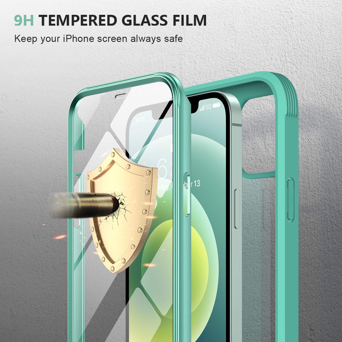 Diamond Series│Glass Case for iPhone 12/12 Pro
