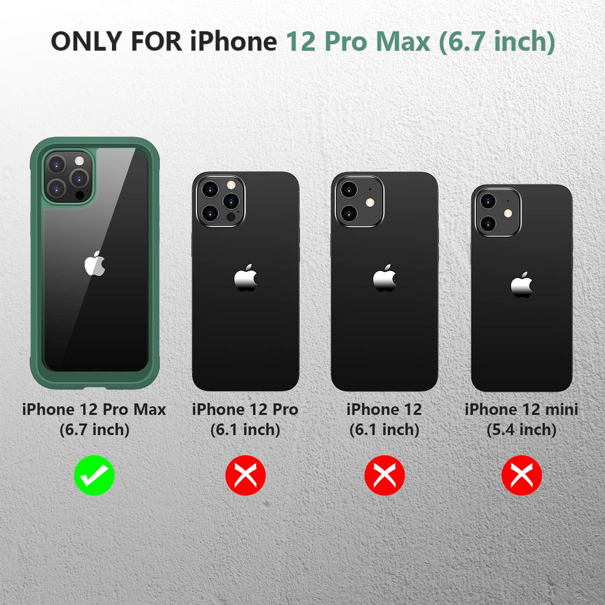 Diamond Series│Glass Case for iPhone 12 Pro Max