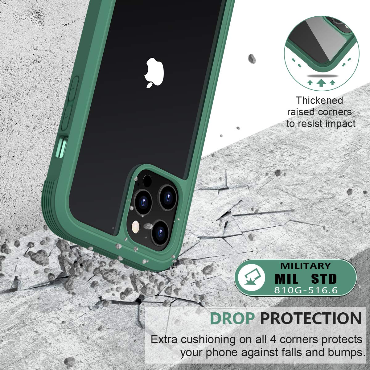 Diamond Series│Glass Case for iPhone 12 Pro Max