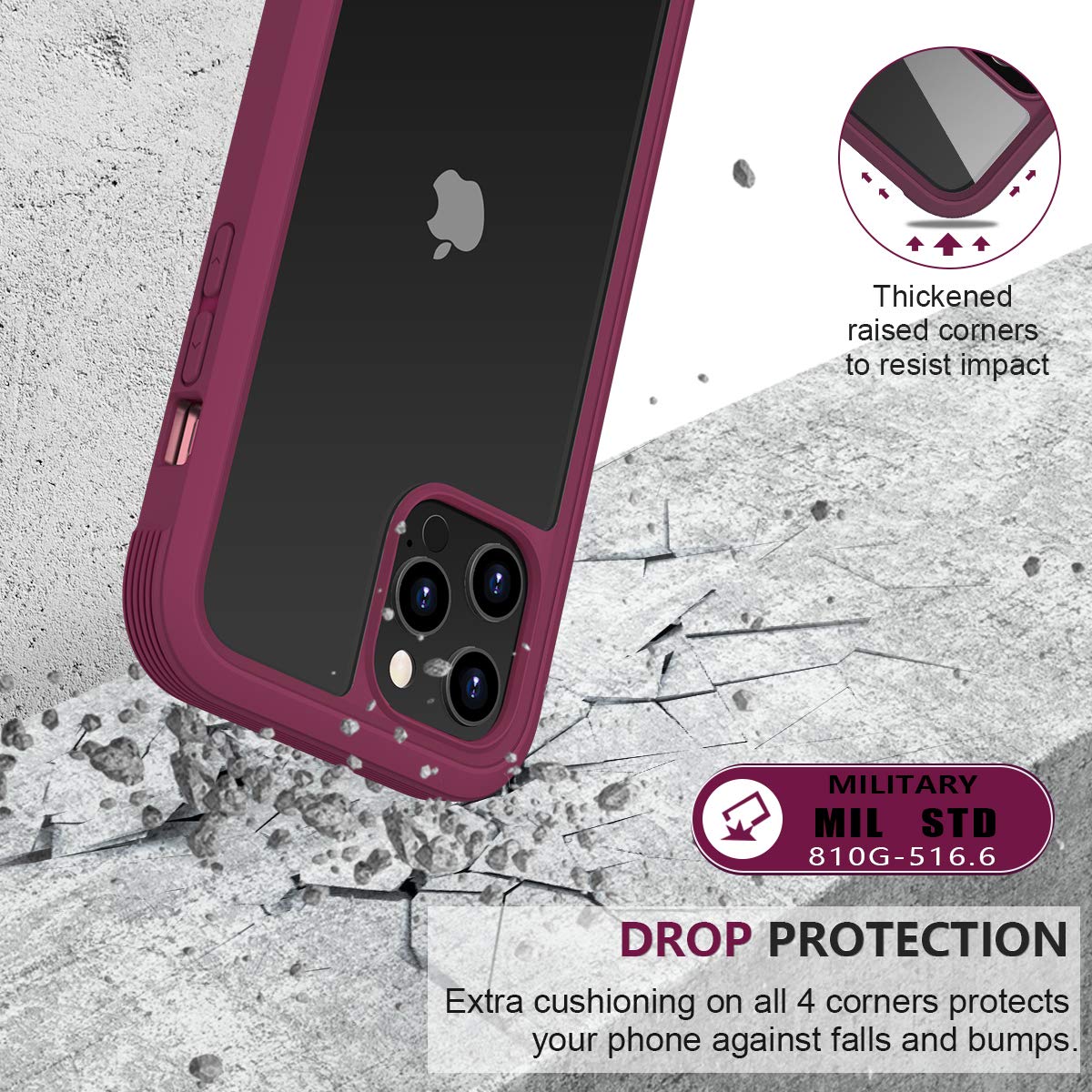Diamond Series│Glass Case for iPhone 12 Pro Max