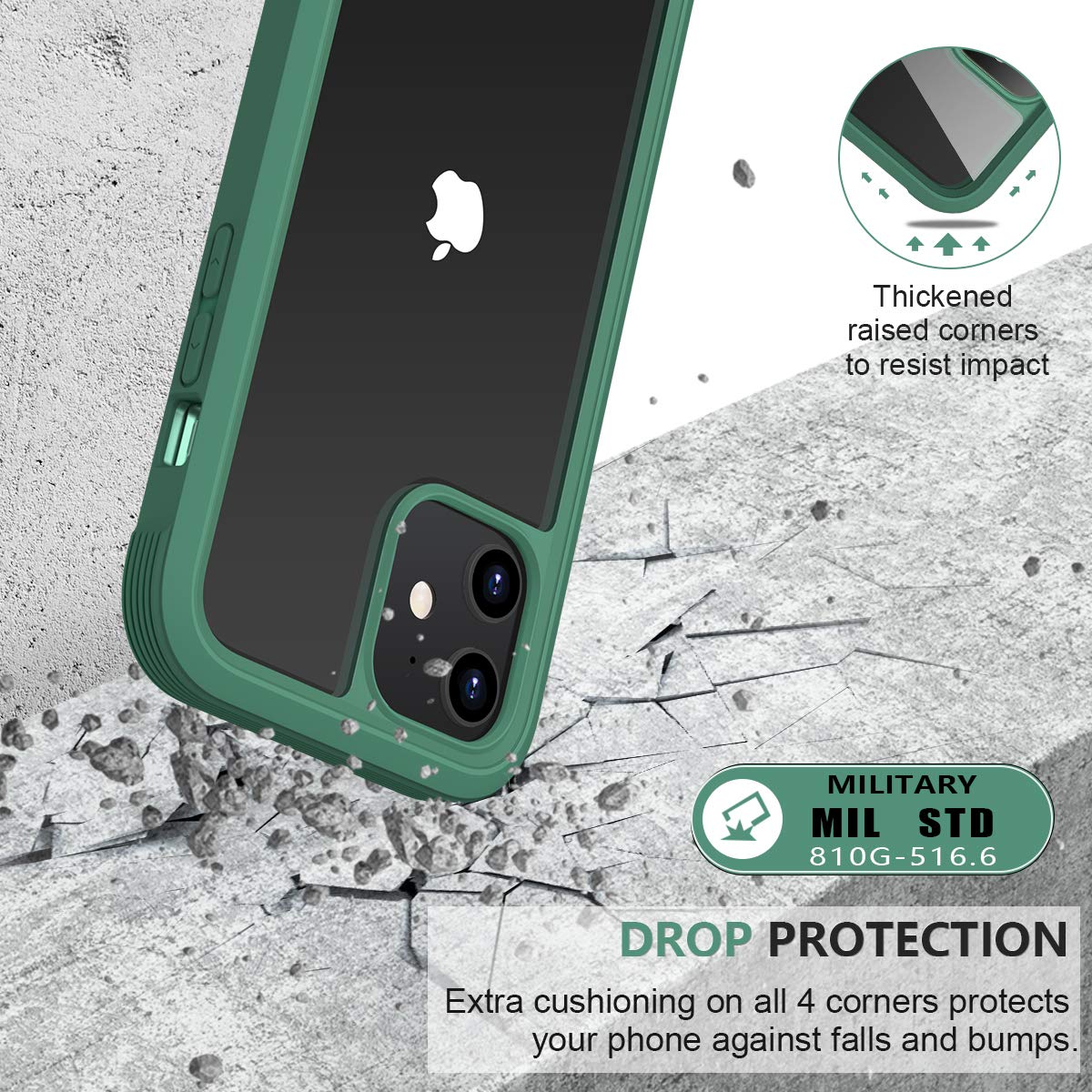 Diamond Series│Glass Case for iPhone 12/12 Pro