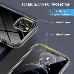 Defender Series│Clear Resin Case for iPhone 12/12 Pro