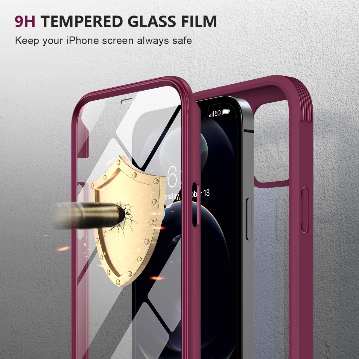 Diamond Series│Glass Case for iPhone 12 Pro Max