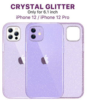 Defender Series│Glitter Resin Case for iPhone 12/12 Pro