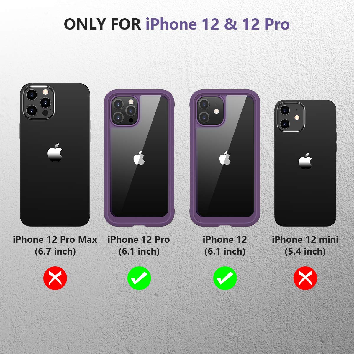 Diamond Series│Glass Case for iPhone 12/12 Pro