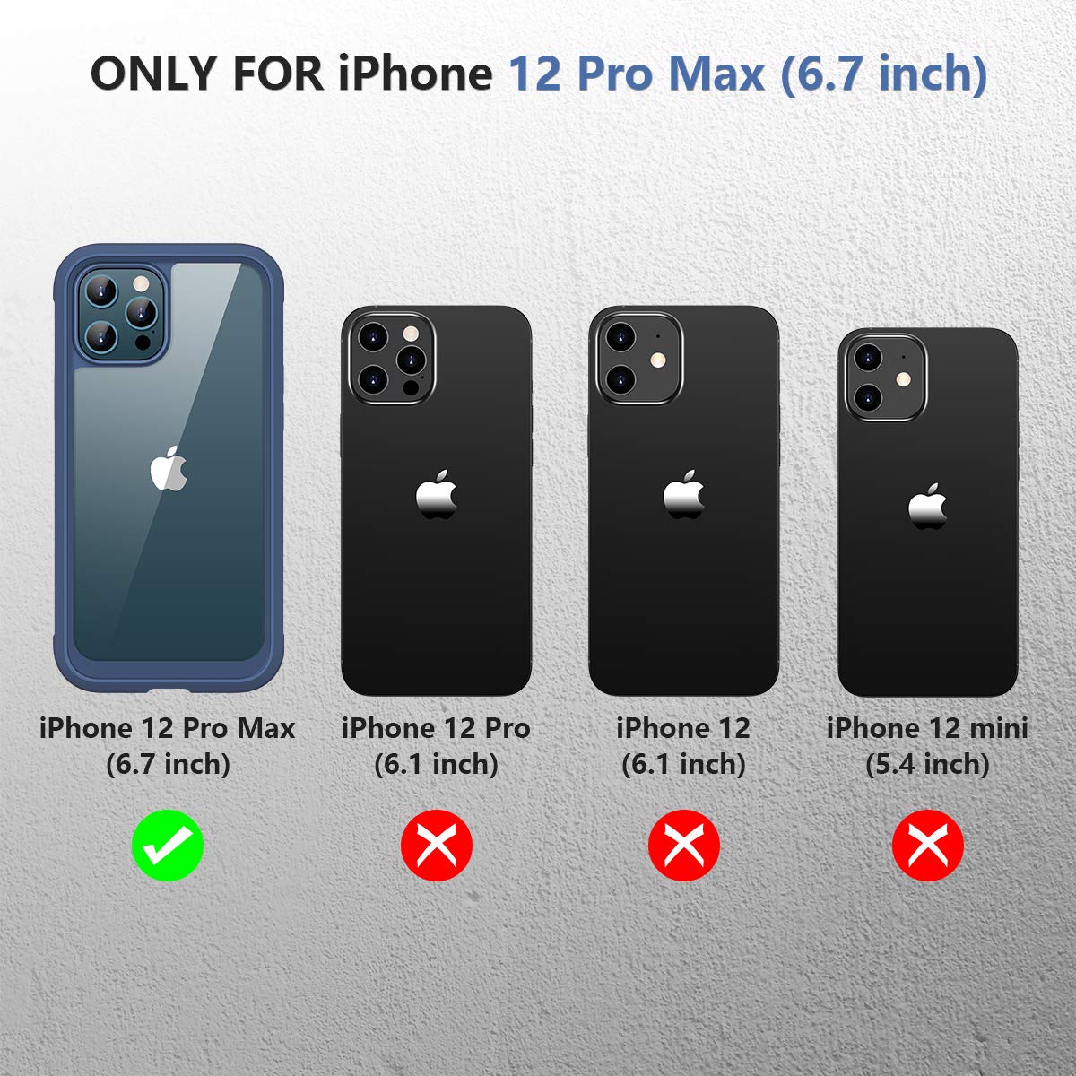 Diamond Series│Glass Case for iPhone 12 Pro Max
