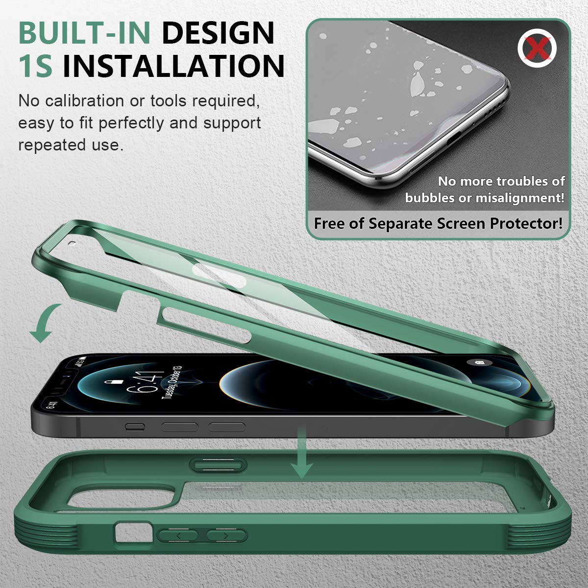 Diamond Series│Glass Case for iPhone 12 Pro Max