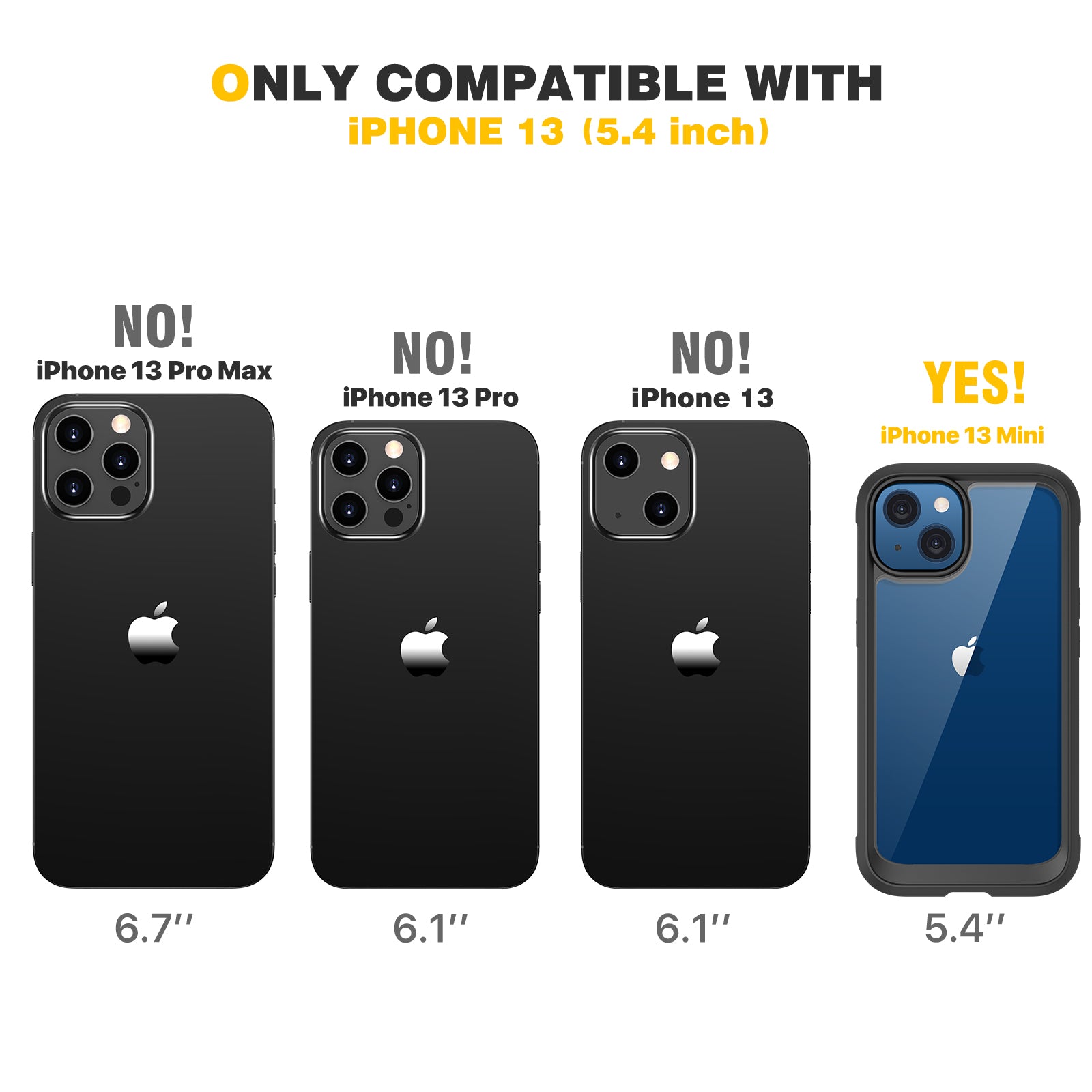 Defender Series│Resin Case for iPhone 13 Mini