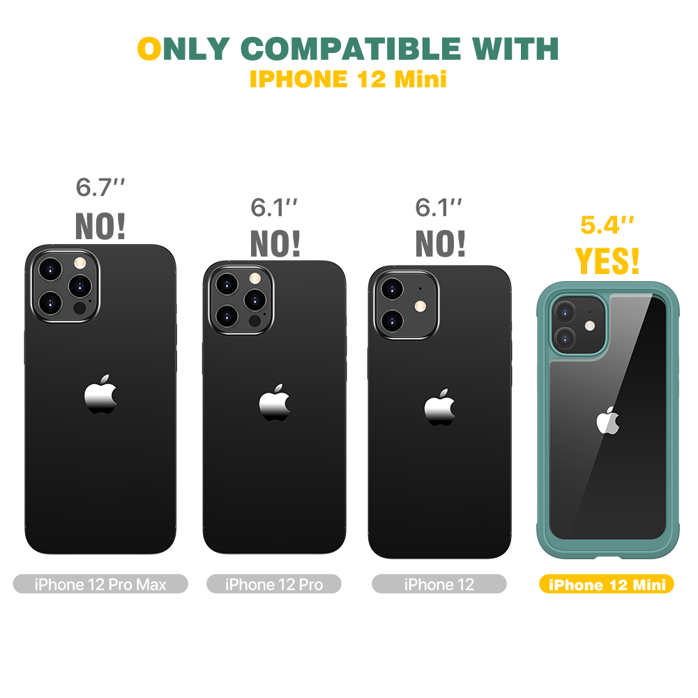 Defender Series│Resin Case for iPhone 12 Mini