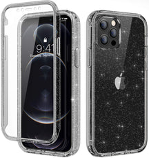 Defender Series│Glitter Resin Case for iPhone 12/12 Pro
