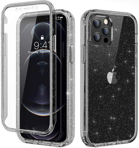 Defender Series│Glitter Resin Case for iPhone 12/12 Pro