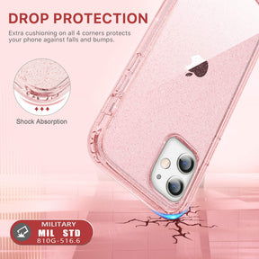 Defender Series│Glitter Resin Case for iPhone 12/12 Pro