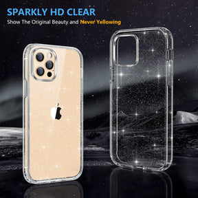 Defender Series│Glitter Resin Case for iPhone 12/12 Pro
