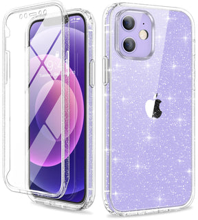 Defender Series│Glitter Resin Case for iPhone 12/12 Pro